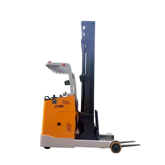 Ltmg Frb15 Carrello elevatore retrattile con batteria al litio per magazzino Ltmg Frb15 In piedi o seduto Carrello retrattile elettrico da 1,5 tonnellate 2 tonnellate 3 tonnellate con sollevamento da 6 m 8 m 10 m